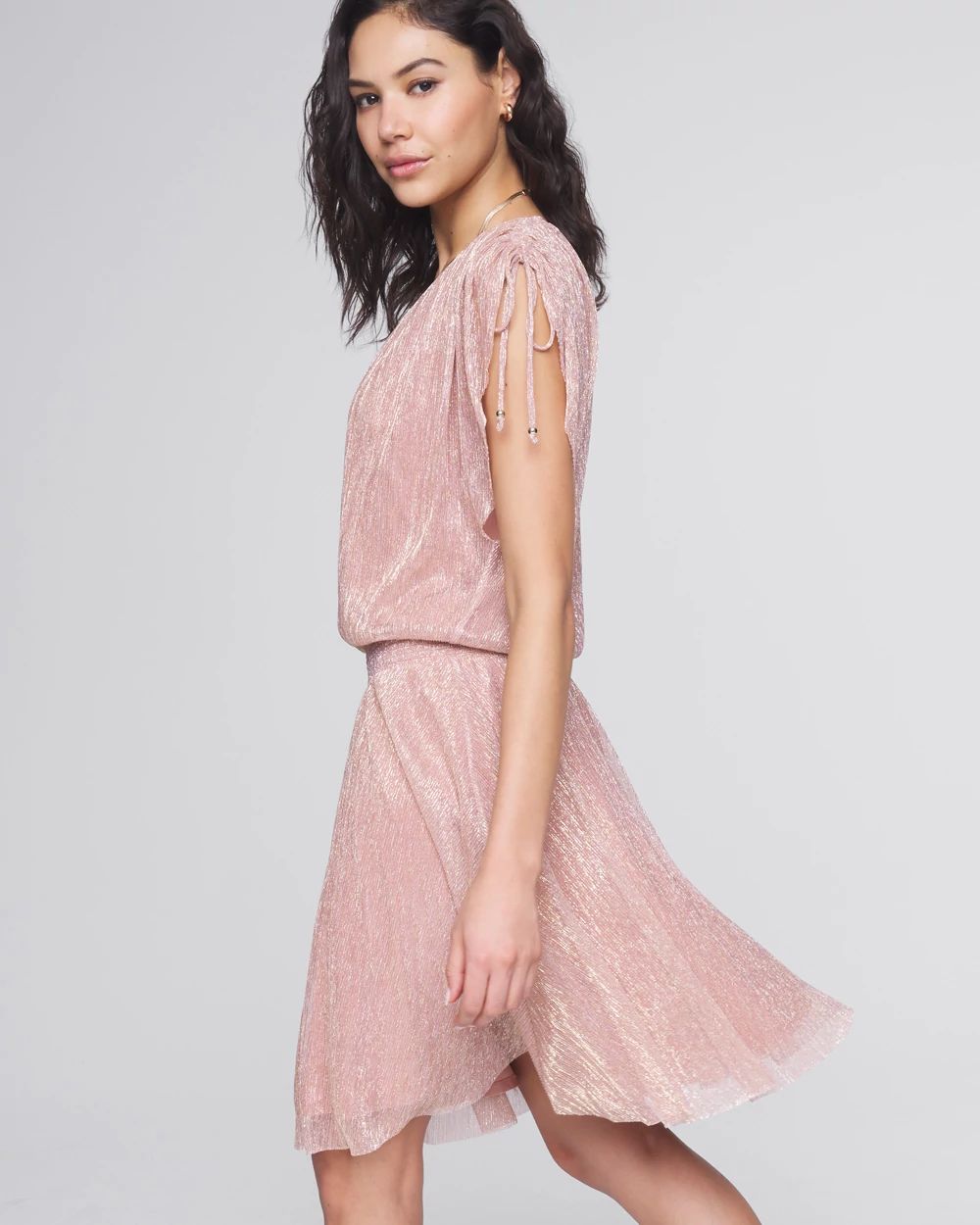 White house black sales market fringe dress